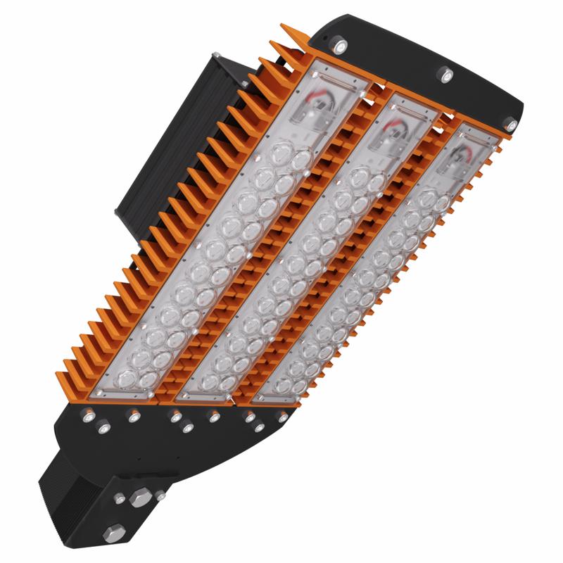 Светильник светодиодный взрывозащ. LAD LED R500-3-120-36-105K 2Ex 105Вт 5000К IP65 16401лм 36В КСС типа "Д" консольное крепление бел. ЛАДзавод LADLED3LS636105K2EX