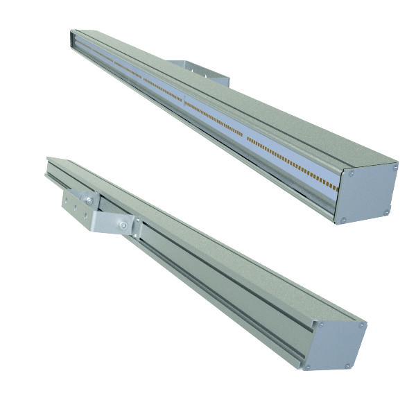 Светильник светодиодный LAD LED LINE-120-40S 40Вт 5000К IP66 5364лм 230В КСС типа "Д" серебр. ЛАДзавод LADLEDLLS40S