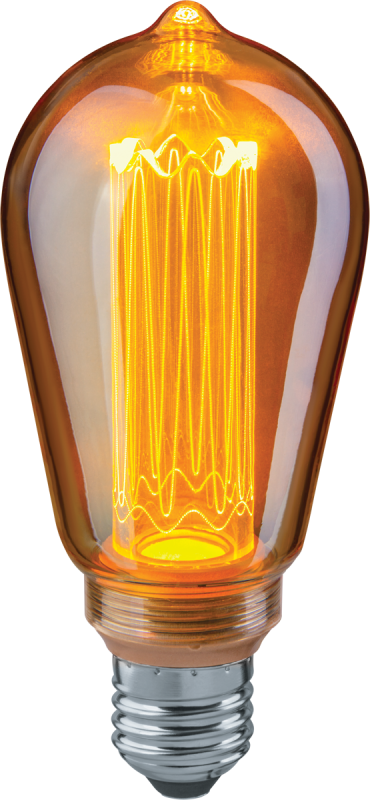 Лампа светодиодная 14 232 NLL-SC17-ST64-4-230-1.8K-E27-PMMA прозрачная 1800К тепл. бел. E27 200лм 220-240В Navigator 14232