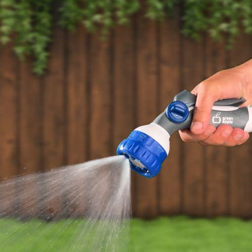 Пистолет-распылитель 6 реж. пластик. (12/48) Green Apple Б0003094