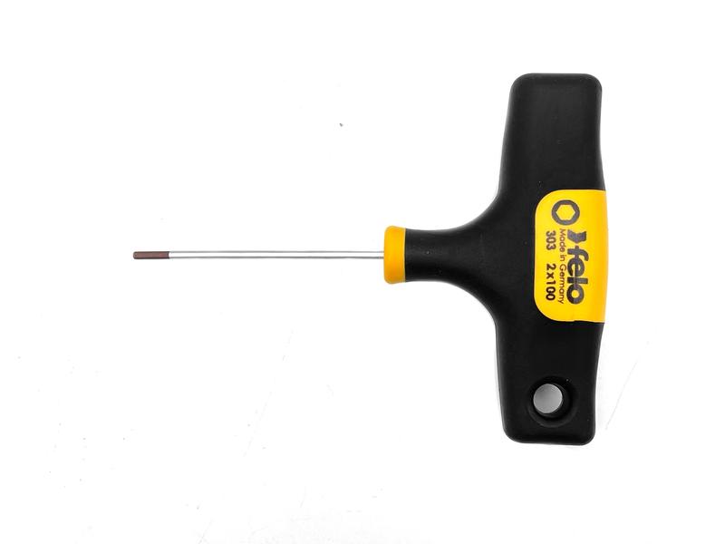 Отвертка шестигранная Т-образ. под головки 2мм FELO 30320360