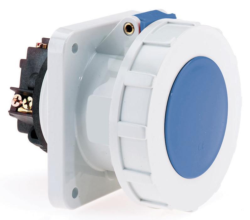 Розетка встраиваемая 63А 3п 250В 6ч IP67 Bals 1396