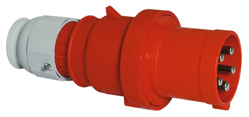 Вилка кабельная 63А 5п 3P+N+E 400В IP44 Bals 2155