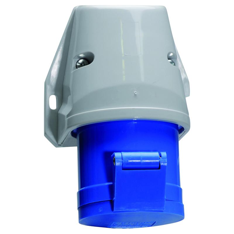 Розетка настенная 32А 3п 2P+PE 6ч 230В IP44 Bals 11651