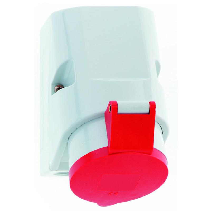 Розетка настенная 32А 5п 6ч 400В IP44 Bals 11990