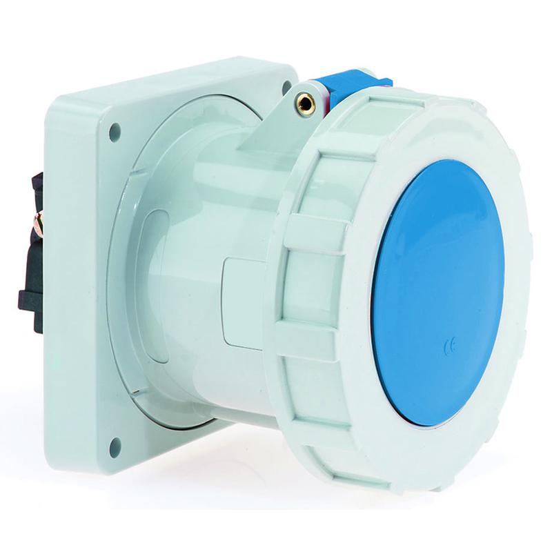 Розетка встраиваемая 125А 3п 6ч 230В IP67 120х120 Bals 13452