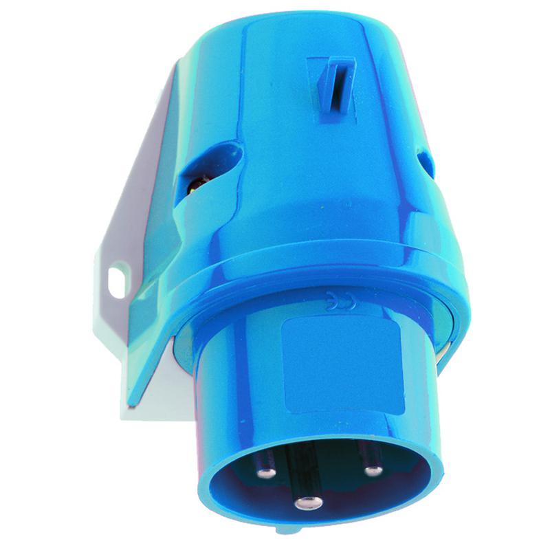 Вилка настенная 16А 3п 6ч 230В IP44 90х72 Bals 24423