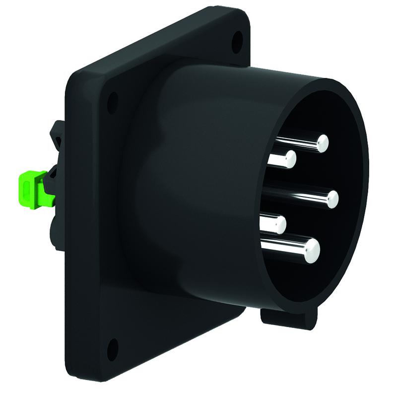 Вилка панельная 16А 5п 3P+N+PE 230-380В IP44 Bals 28314