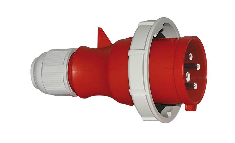 Вилка кабельная 32А 4п 3ч 380+440В IP67 для рефрижераторн. контейнеров Bals 210824