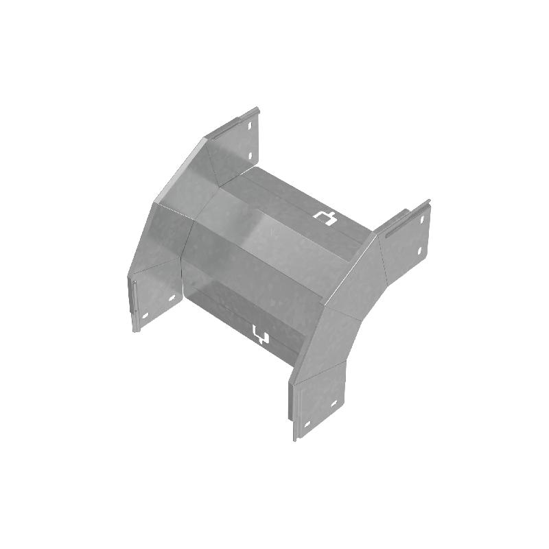 Угол для лотка вертикальный внешний 90град. 300х100 "ПЛЮС" VLplus90-100-300 INOX304 нерж. КМ PL5652