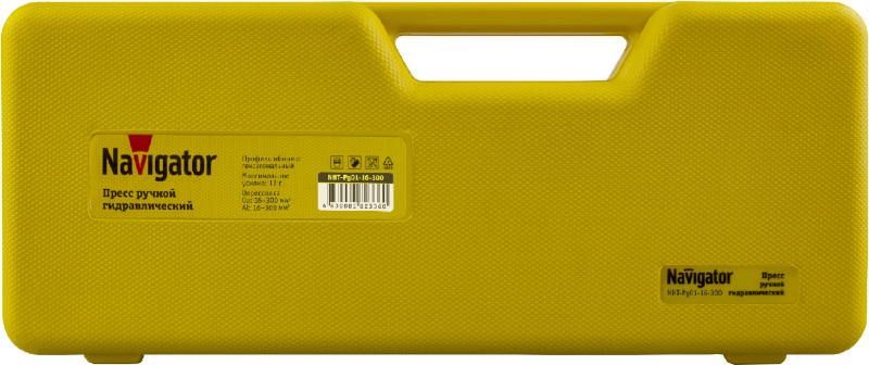 Пресс гидравлический Navigator 82 336 NHT-Pg01-16-300 (ручной 16-300кв.мм) Navigator 82336
