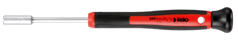 Отвертка торцевая 4мм для точных работ FELO 24940060