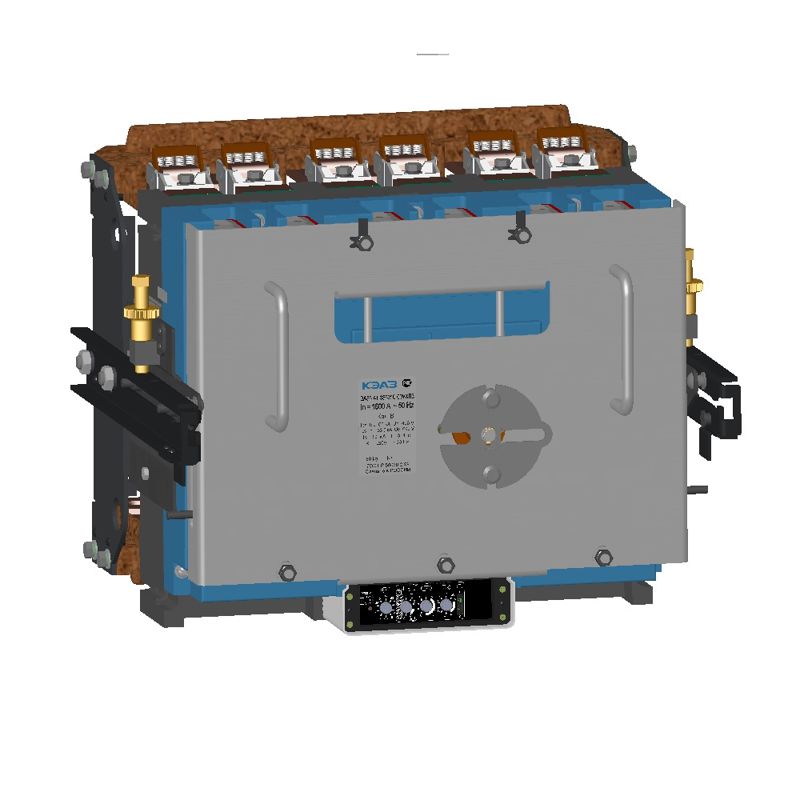 Выключатель автоматический 3п 1600А 135кА ВА53-43-334750 УХЛ3 690В AC НР=230В AC/220В DC КЭАЗ 144366