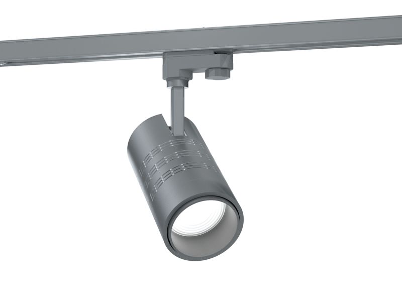 Светильник L-spot Bread/33/К15-Г60/2.7K/SH/220AC IP20 RAL 7038 сер. шинопровод (SH) LEDEL LSPT00003