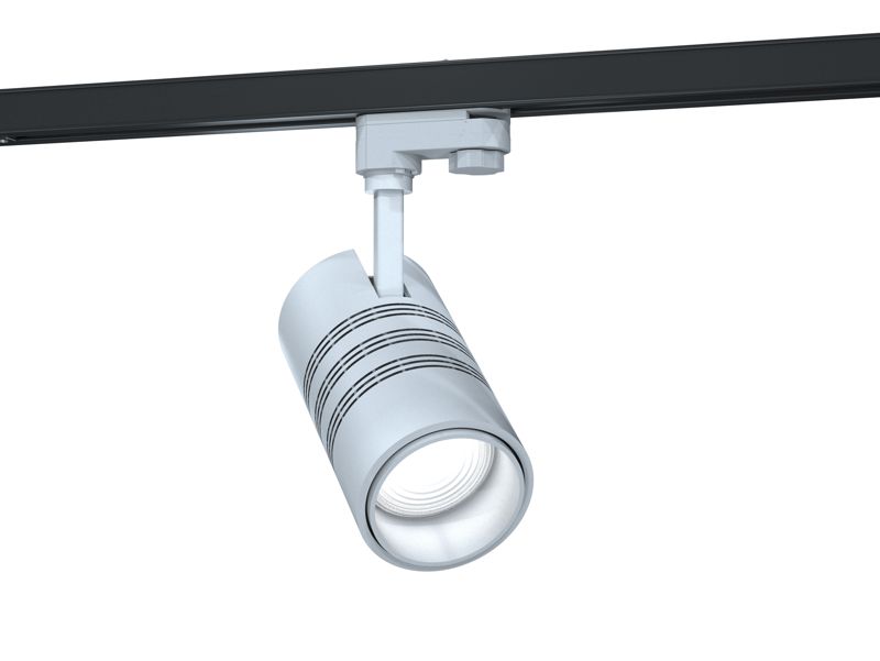 Светильник L-spot Meat/27/К15-Г60/2.2K/SH/220AC IP20 RAL 9003 бел. шинопровод (SH) LEDEL LSPT00036