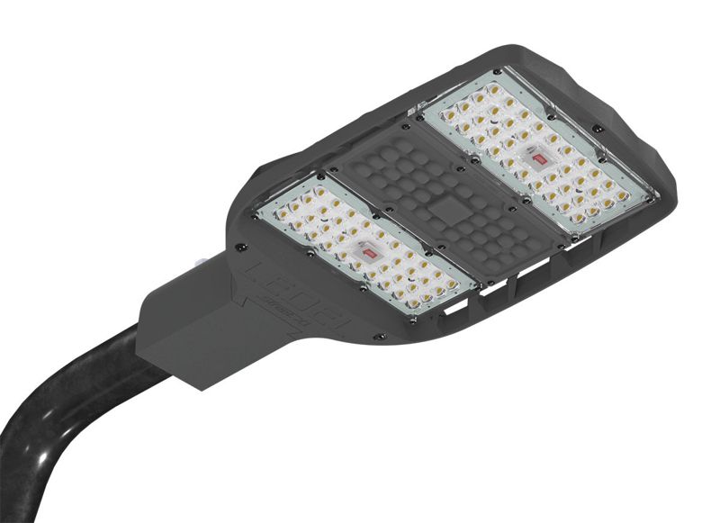 Светильник Street 9M/35/Ш27/4.0K/(L4)/KM/SKX-02/220AC IP66 RAL 7035 поворотное крепление LEDEL S9M00002