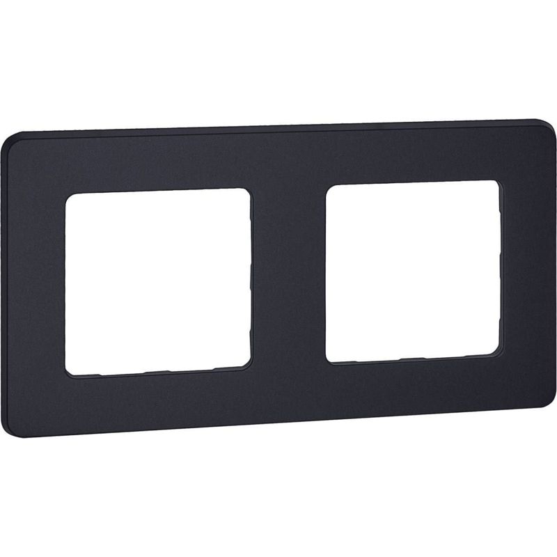 Рамка 2-м Inspiria антрацит IEK 673943