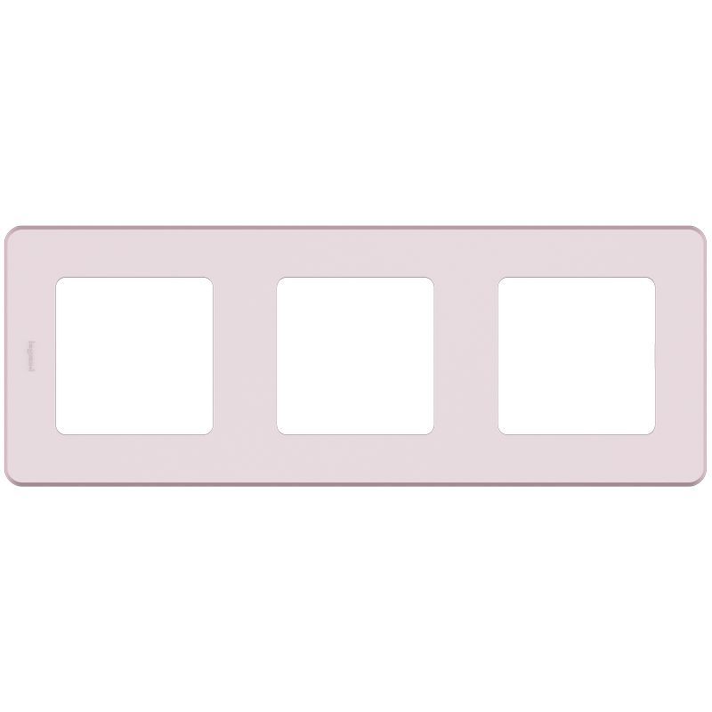 Рамка 3-м Inspiria роз. IEK 673954