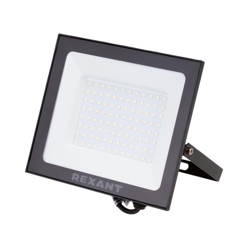 Прожектор светодиодный 100Вт 200-260В IP65 8000лм 6500К хол. бел. Rexant 605-005