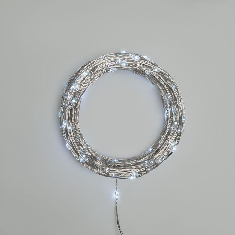 Гирлянда светодиодная "Роса" 30м 300LED бел. 3.6Вт IP44 с трансф. Neon-Night 303-215