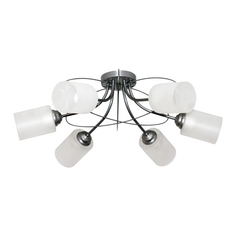 Светильник "Орбиталь" 131 хром (плафон 8461) НСБ 01-3х60-177 Е27 ИУ Элетех 1005404582