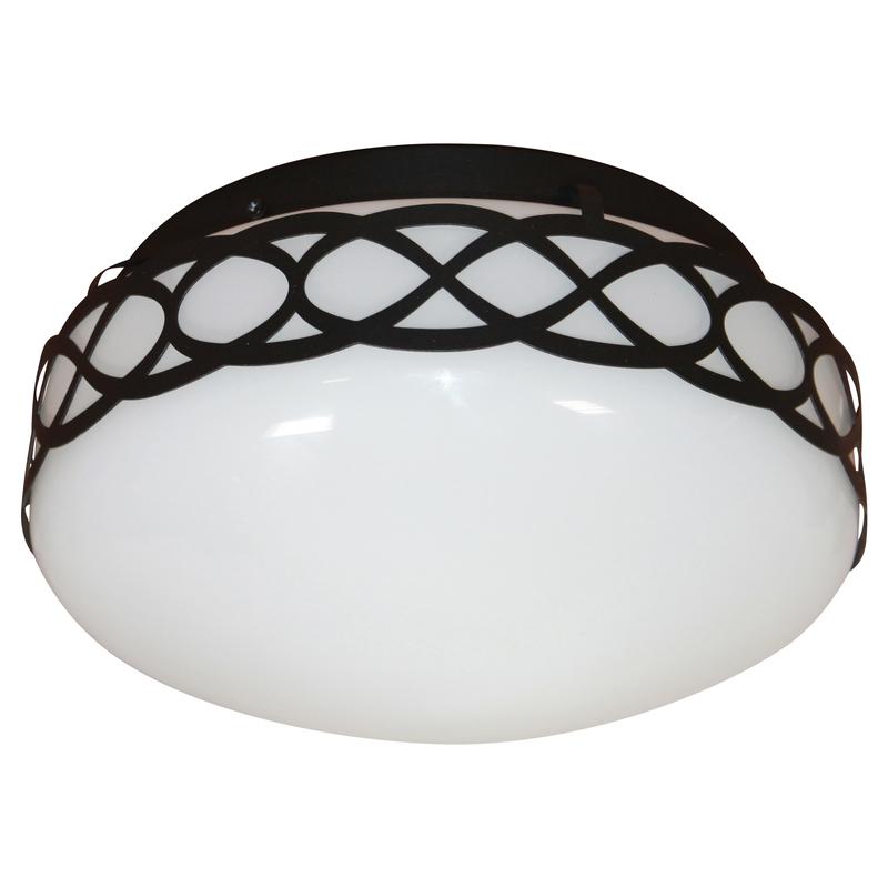 Светильник "Аманда" 220 НПО 22-60-240 опал декор черн муар ИУ Элетех 1005150531