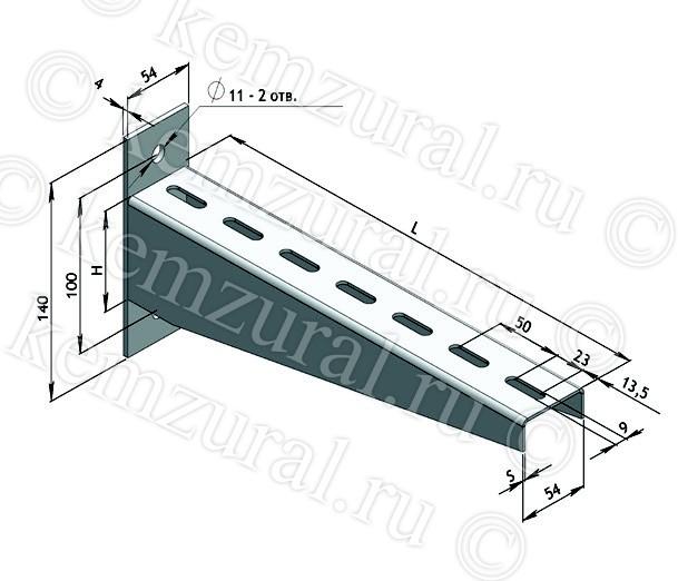 Консоль кабельная КСЗ-540-2.0 УТ1.5 КЭМЗ 471 545406 14