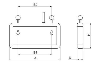 Указатель эвакуационный TLEM 01-22-C12 LED 200х100х24мм "направо/налево" время работы в аварийном режиме 1.5ч 2Вт IP40 УХЛ4 (+1...+40град.C) 220В Technolux 00153