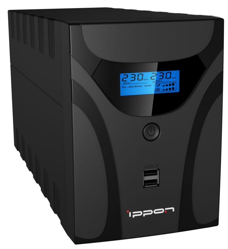 Источник бесперебойного питания Smart Power Pro II 1600 960Вт 1600В.А черн. IPPON 1005588
