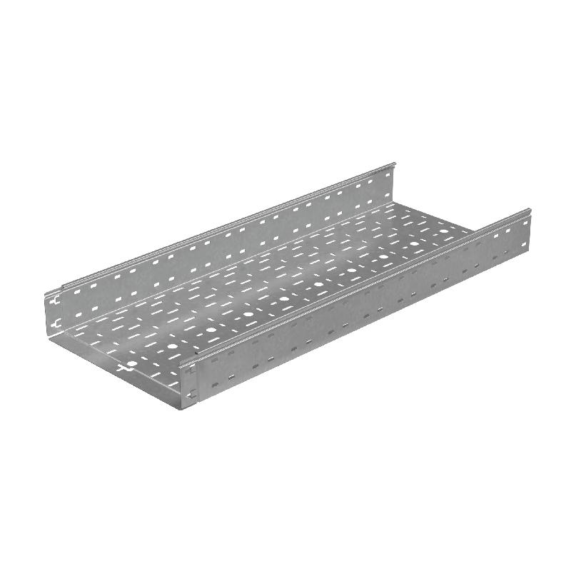 Лоток листовой перфорированный 400х100 L2000 1.2мм "Быстрый монтаж ПЛЮС" LPplus100-400-1.2-2000 HD КМ PL2990