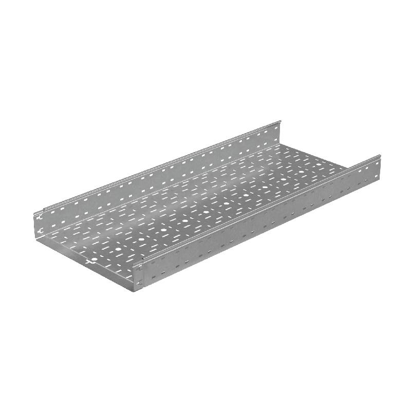 Лоток листовой перфорированный 500х100 L2000 1.5мм "Быстрый монтаж ПЛЮС" LPplus100-500-1.5-2000 КМ PL2868