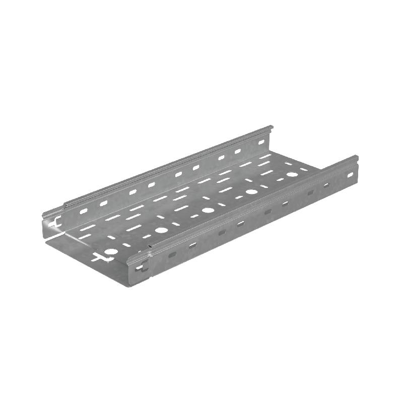 Лоток листовой перфорированный 200х50 L2000 1.2мм "Быстрый монтаж ПЛЮС" LPplus50-200-1.2-2000 HD КМ PL2954