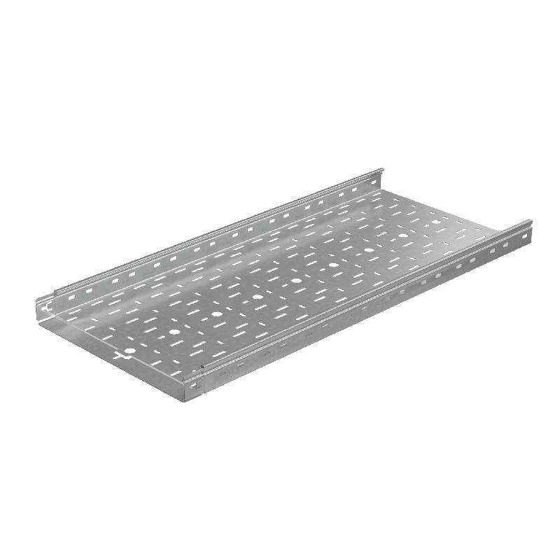 Лоток листовой перфорированный 400х50 L2000 1мм "Быстрый монтаж ПЛЮС" LPplus50-400-1.0-2000 HD КМ PL2958