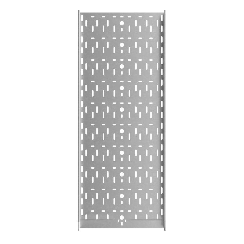 Лоток листовой перфорированный 400х80 L2500 1мм "Быстрый монтаж ПЛЮС" LPplus80-400-1.0-2500 HD КМ PL2094