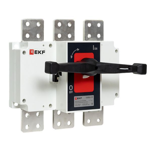 Рубильник-выключатель 3п 1600А с рукояткой управления для прямой установки PowerSwitch PROxima EKF psds-1600-3