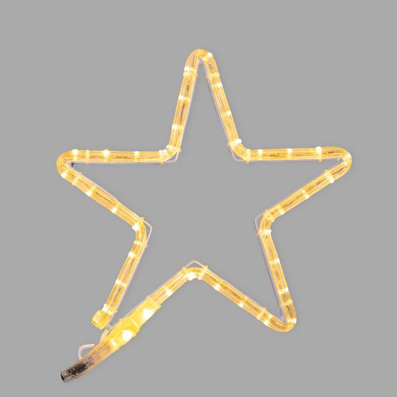 Фигура светодиодная "Звездочка" 30х28см 36LED тепл. бел. 3.6Вт 220-240В IP65 дюралайт Neon-Night 501-211