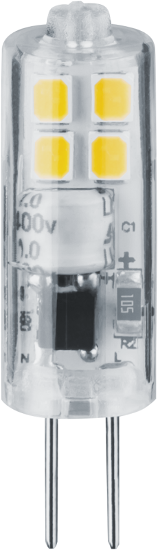 Лампа светодиодная 80 245 NLL-S-G4-2.5-230-3K-NF прозрачная 3000К тепл. бел. 170лм 220-240В без пульсаций Navigator 80245