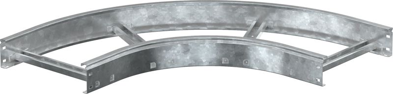 Угол для лотка 90град. 200х55 R300 LESTA HDZ IEK CPG04-4-90-055-200-HDZ