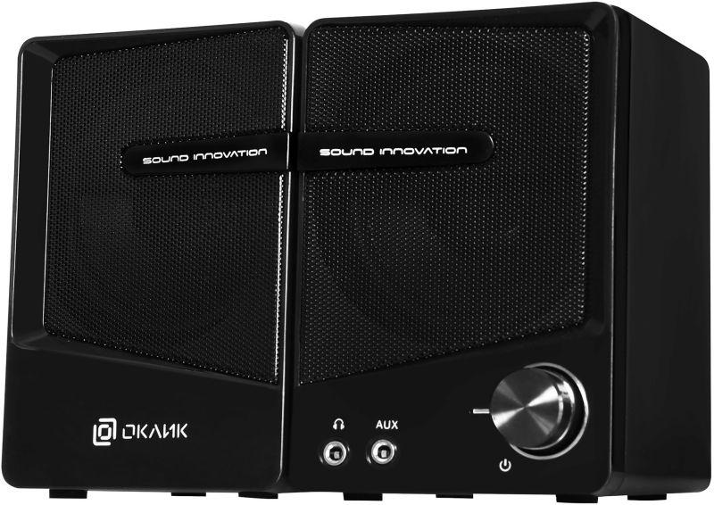 Колонки OK-126 2.0 черн. 6Вт OK-126 BLACK ОКЛИК 339881