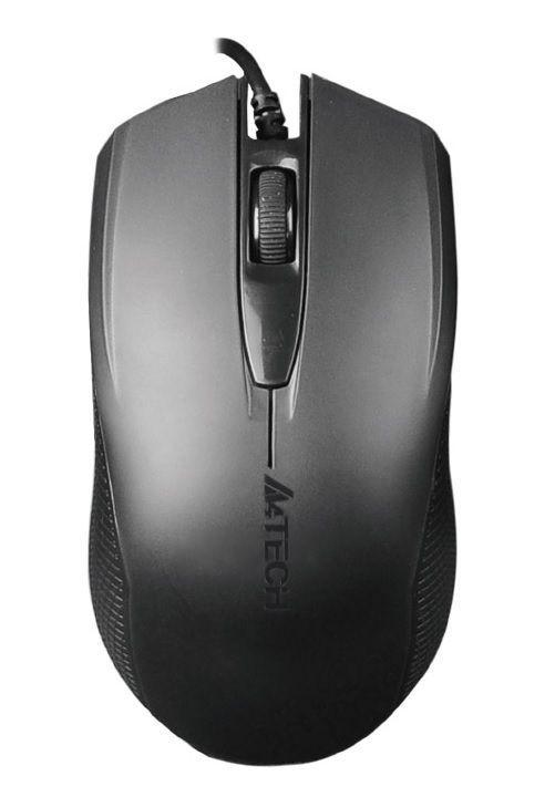 Мышь OP-760 черн. оптическая 1000dpi USB 3but OP-760 A4TECH 1023977