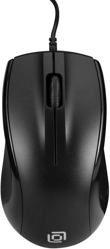 Мышь 185V2 черн. оптическая 1000dpi USB 3but 185M V2 ОКЛИК 1185962