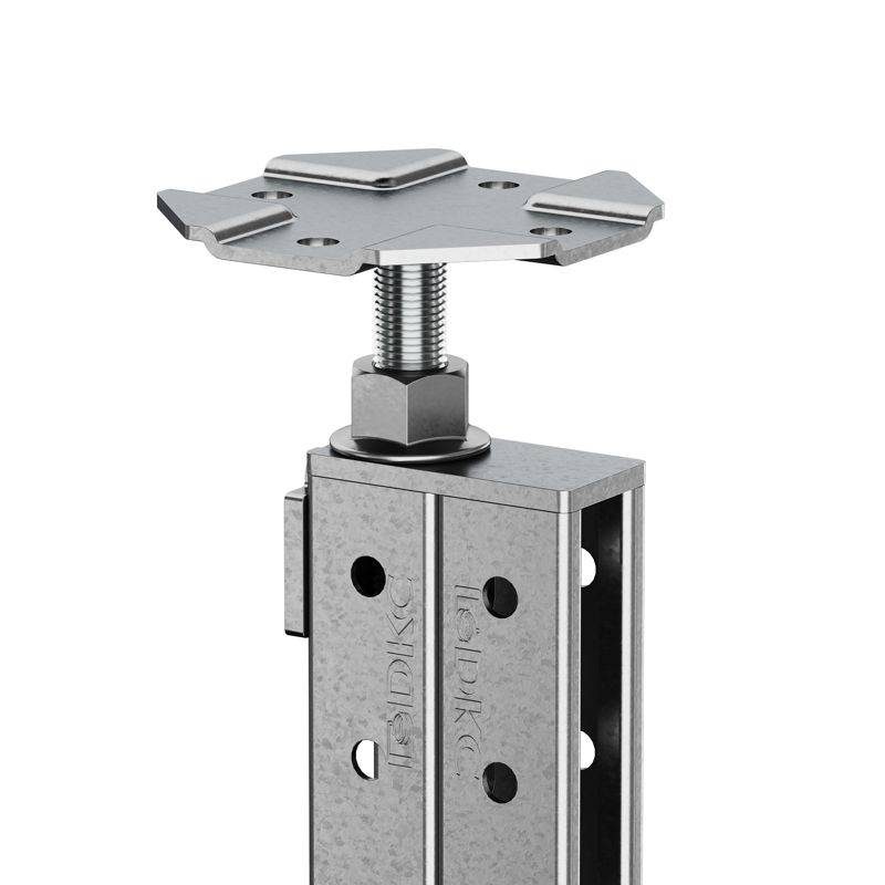 Стойка фальшпола двойная L1875мм регулировка 1845-1905мм DKC STD1875