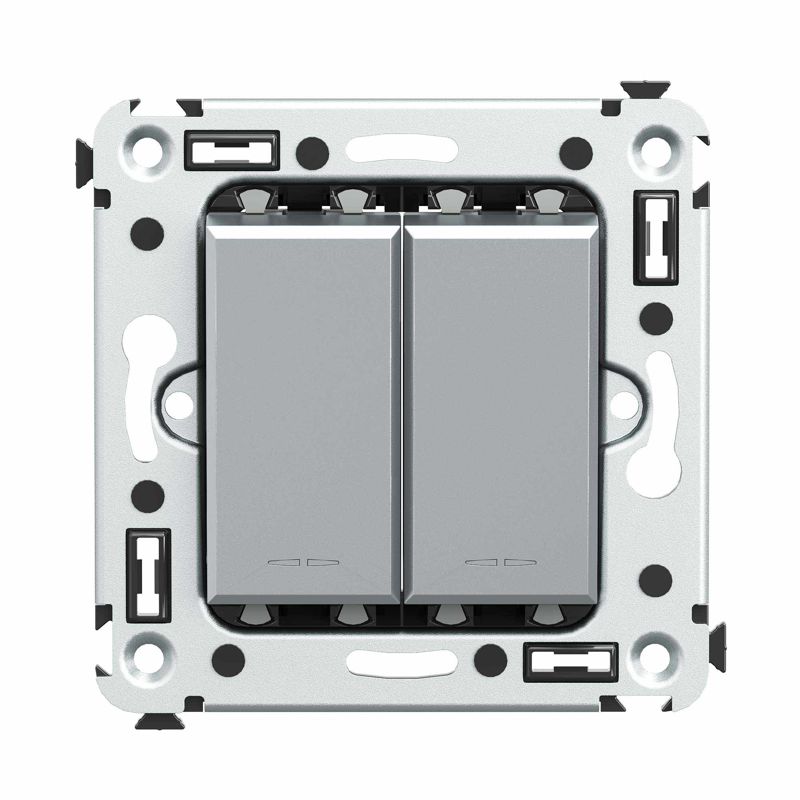 Инвертор 2-кл. СП "Avanti" "Закаленная сталь" DKC 4404124