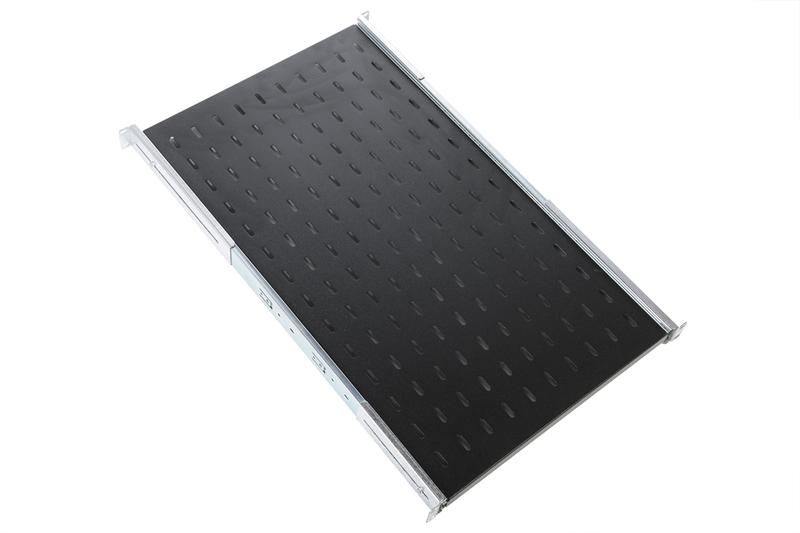 Полка выдвижная ТСВ-62-9005 1U 19дюйм 622мм нагр. 30кг черн. ЦМО 1375570