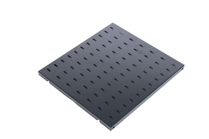 Полка стационарная СВ-58-9005 19дюйм 0.5U Г=582мм нагр. 45кг черн. ЦМО 1260843