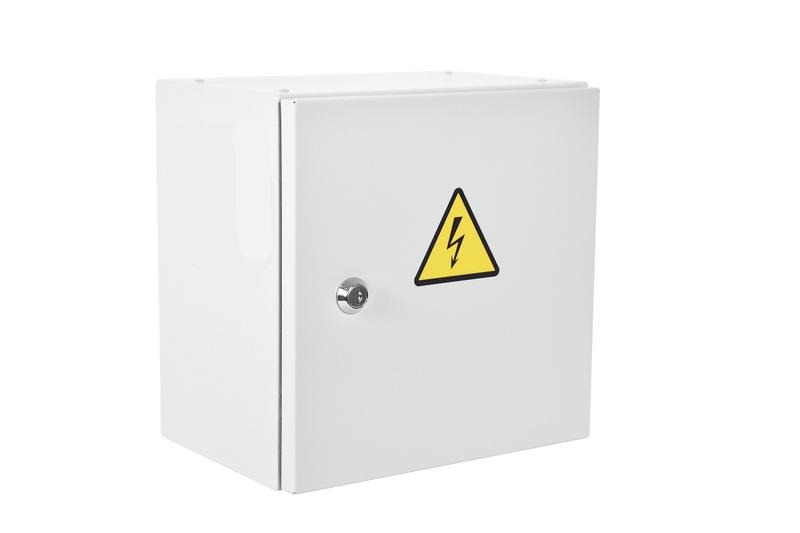 Шкаф серверный уличный всепогодный настенный Эконом ШТВ-НЭ-5.5.25-3ААА-Т2 9U 500х250мм передн. двер. стальн. лист задн. двер. спл. стальн. лист несъемн. боков. панель 220мм 17кг 500мм IP66 с нагрев. с сил. роз. сер. ЦМО 1641374