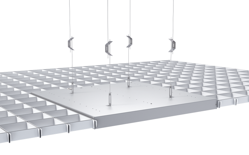 Светильник светодиодный 14 961 ДВО-10-О-30-3К-IP40-Грильято Innolux 14961