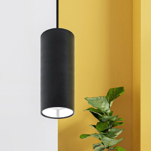 Светильник подвесной под GX53 алюм. черн.+серебро PL12 GX53 BK/SL ЭРА Б0048544