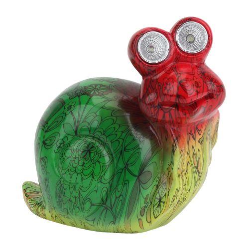 Светильник садовый Улитка на солнечной батарее полистоун 14см ERAFU01-02 ЭРА Б0038495