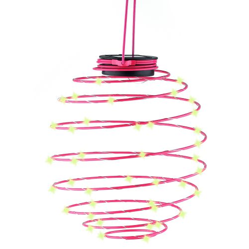 Светильник садовый подвесной Спираль на солнечной батарее 22см ERASF012-29 ЭРА Б0044236